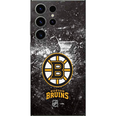 NHL Boston Bruins Iced Galaxy S25 Ultra Skin